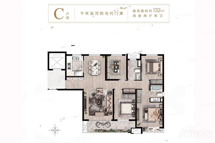 扬州新房速递：运河宝龙观邸户型有哪些，预计价格是多少？